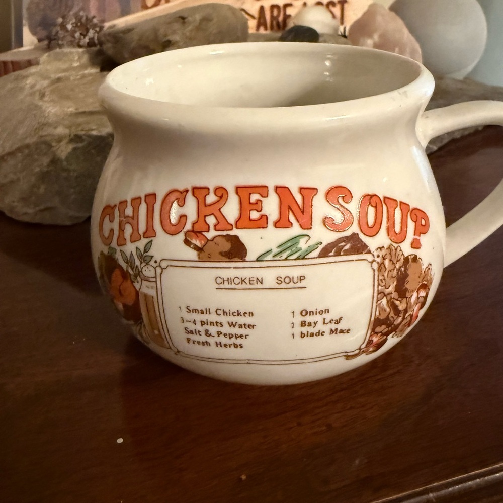 Vintage Chicken Soup Mug